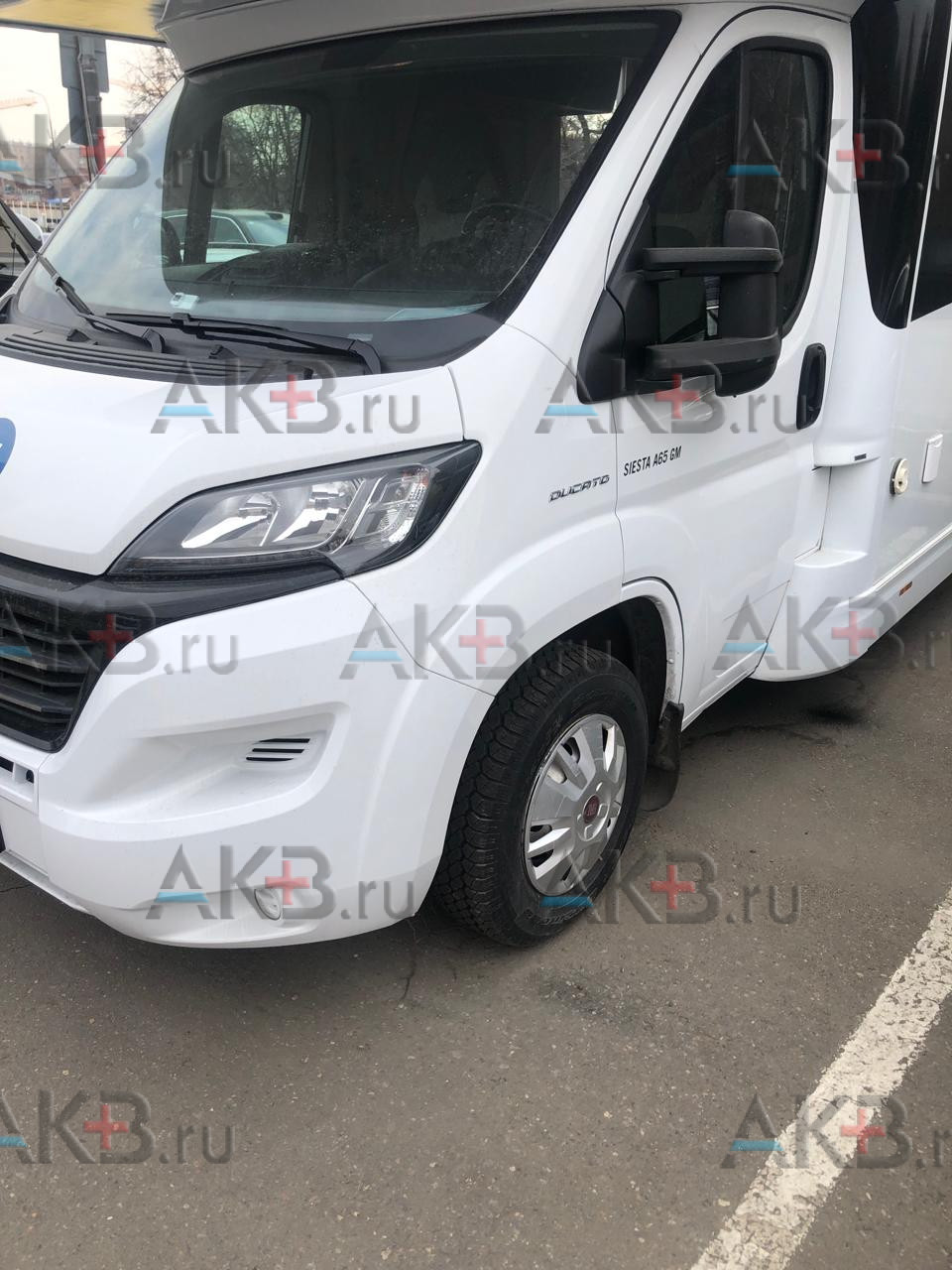Замена аккумулятора на Fiat Ducato III Рестайлинг 2014-н.в. 2.3d (130 л.с)