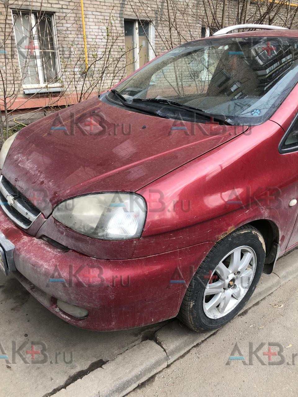 Замена аккумулятора на Chevrolet Rezzo 2000 – 2008 1.6 (105 л.с.)