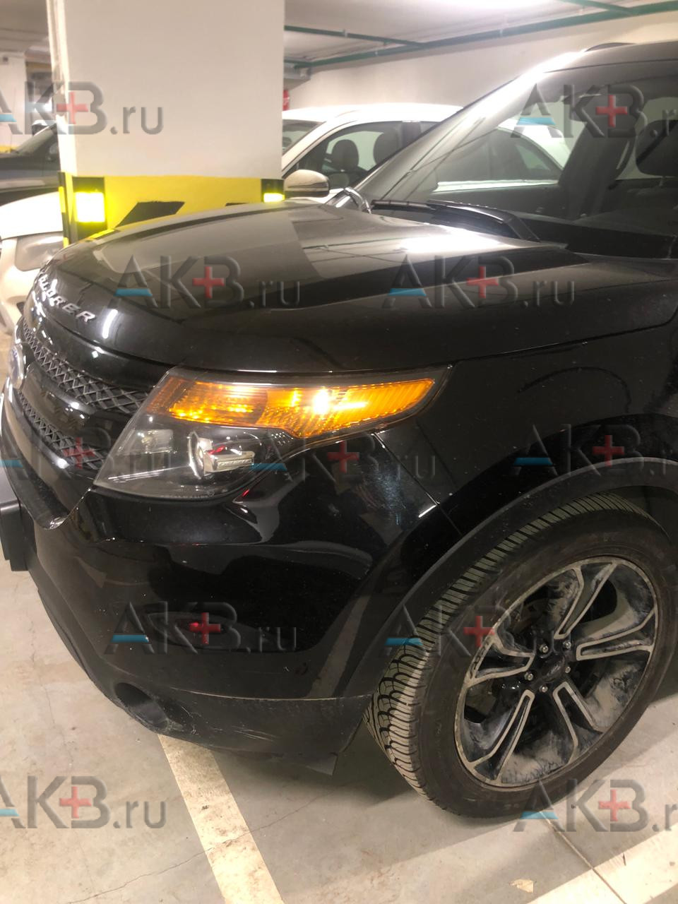 Замена аккумулятора на Ford Explorer V 2010 - 2015 Sport 3.5 (365 л.с.)