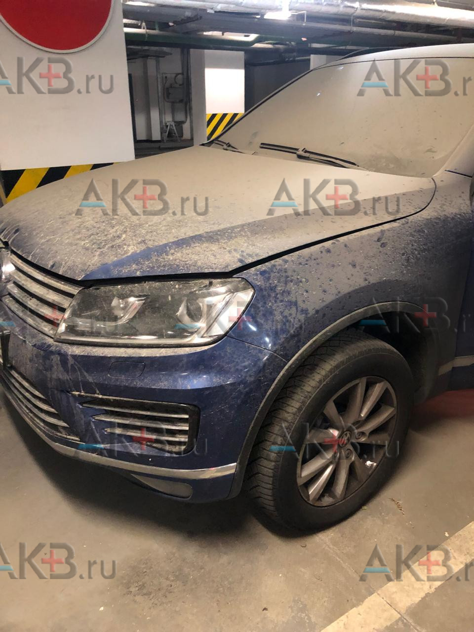 Замена аккумулятора на Volkswagen Touareg II Рестайлинг 2014 - 2018 3.0d (204 л.с.)