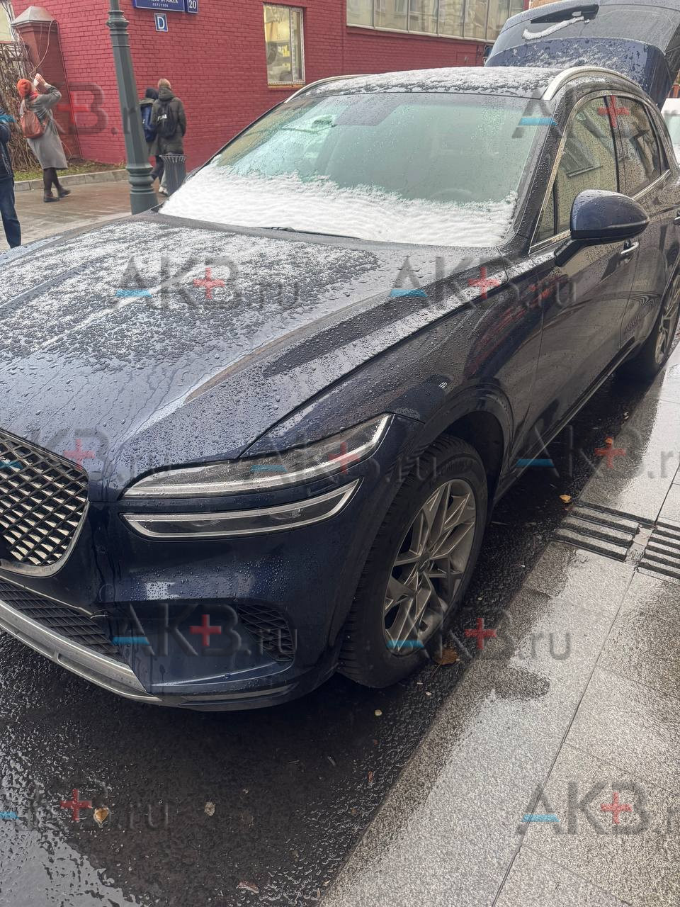 Замена аккумулятора на Genesis GV70 2020 - Н.В. 2.2d 199 л.с.