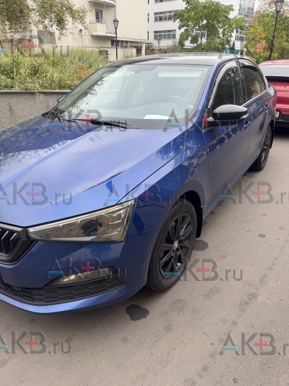 Замена аккумулятора на Skoda Rapid I Рестайлинг 2017 – н.в. 1.6 (110 л.с.)