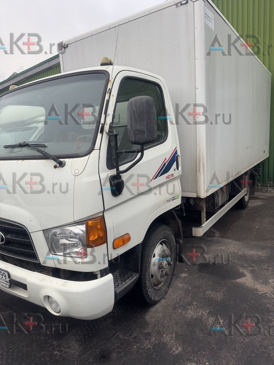 Замена аккумулятора на Hyundai HD78 2006-н.в. 3.9 (140 л.с.)