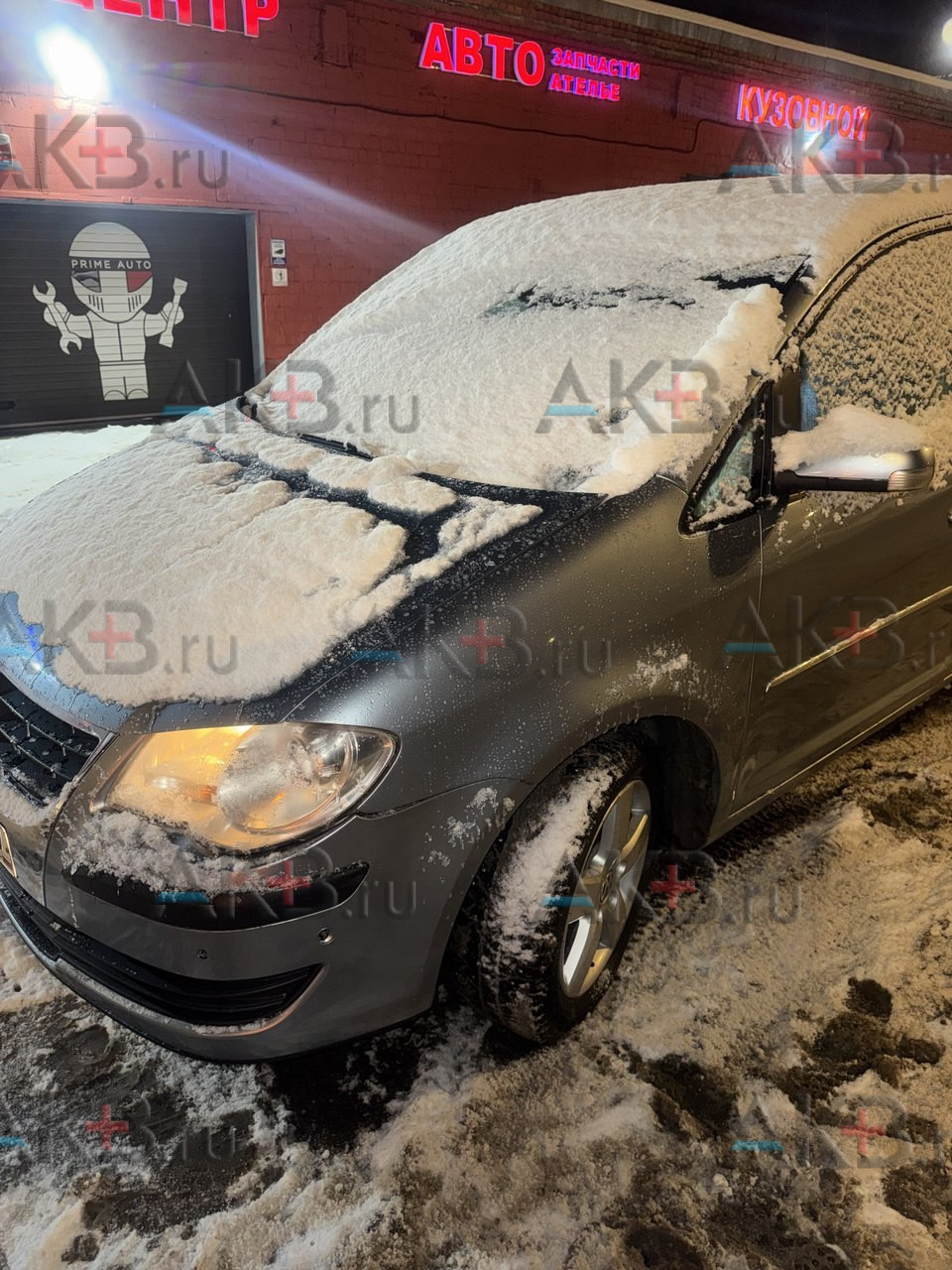 Замена аккумулятора на Volkswagen Touran I Рестайлинг 2006 - 2010 1.9d (105 л.с.)