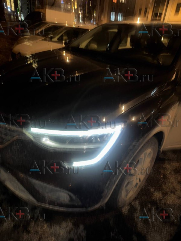 Замена аккумулятора на Renault Arkana 2016 – н.в. 1.2 (116 л.с.)