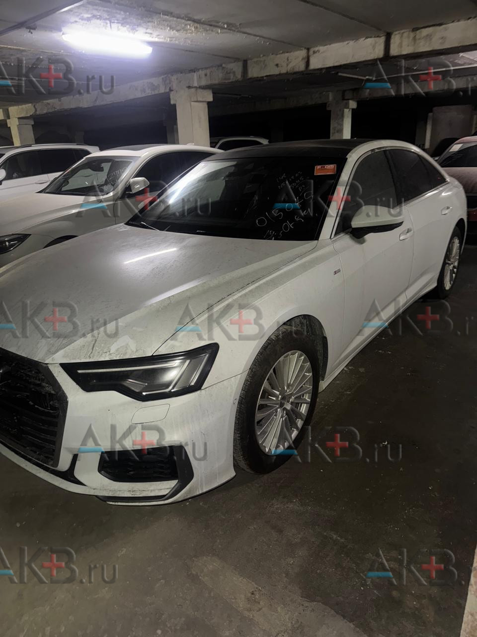 Замена аккумулятора на Audi A6 2018—2023 V (C8) 2.0 (245 л.с.)