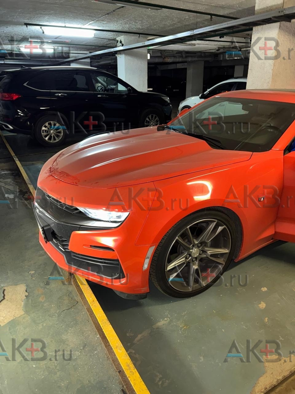 Замена аккумулятора на Chevrolet Camaro V Рестайлинг 2018 - н.в. 2.0 (238 л.с.)