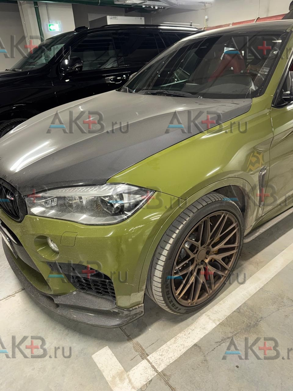 Замена аккумулятора на BMW X6 M II (F86) 2014 - 2019 4.4 (575 л.с.)