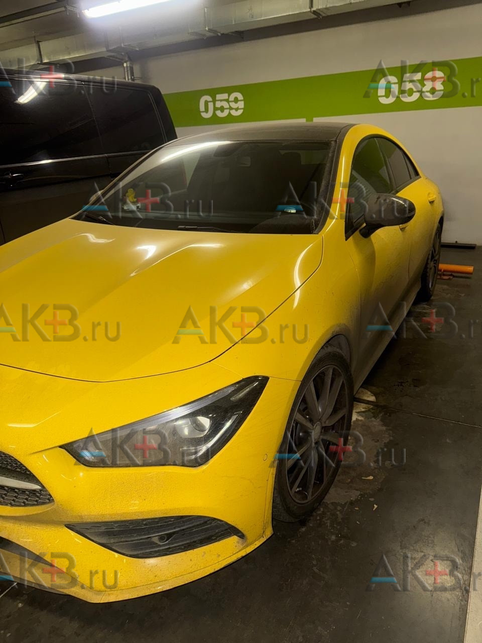 Замена аккумулятора на Mercedes-Benz CLA-klasse II (C118, X118) 2019 - 2023 2.0 (224 л.с.)