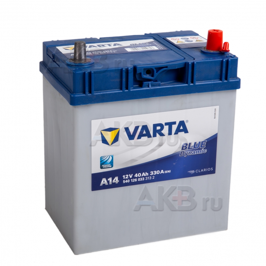 Аккумулятор с узкими клеммами