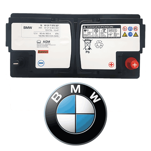 Оригинальный аккумулятор Banner для BMW