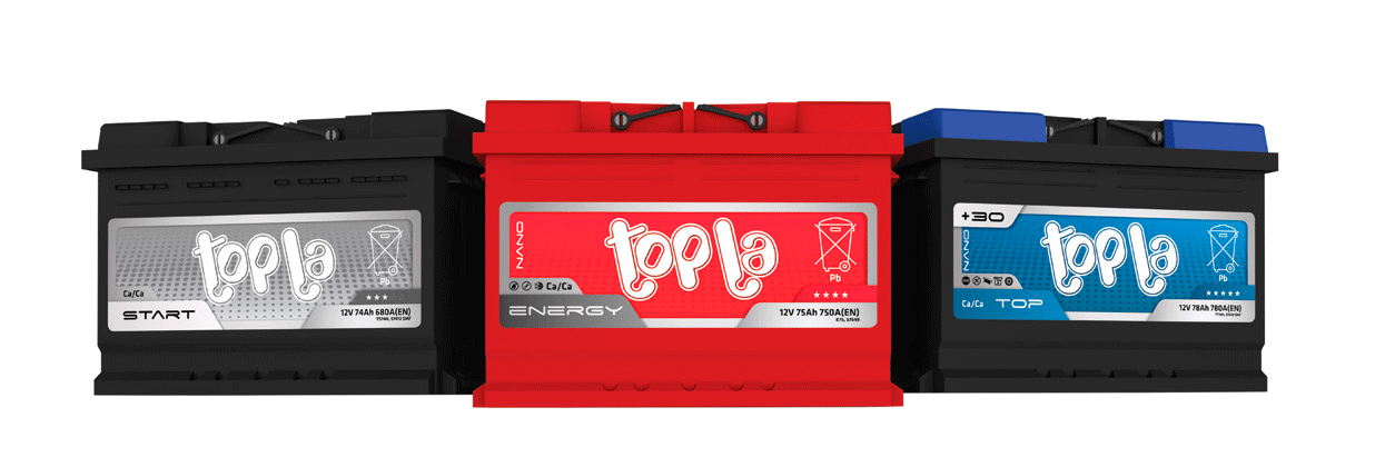 Каталог аккумуляторов Topla