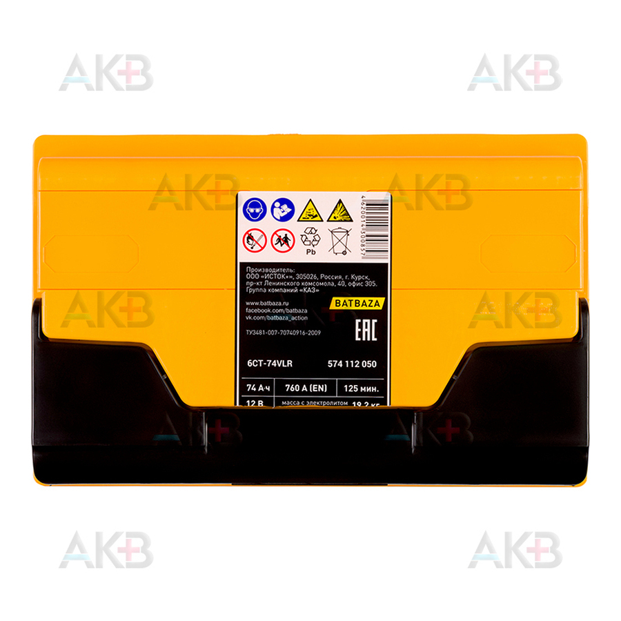 Автомобильный аккумулятор Forse 74R 760A (278x175x190)