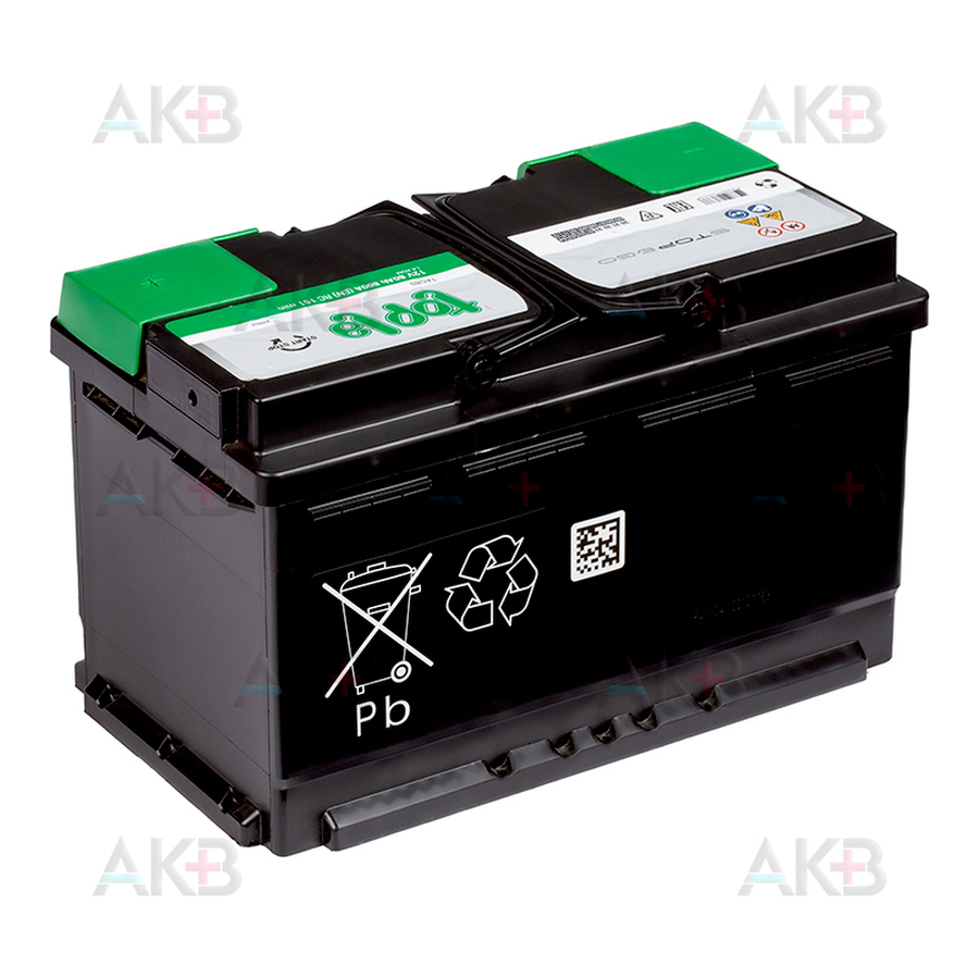 Автомобильный аккумулятор Topla AGM Stop-n-Go 80R (800A 315x175x190) 114080