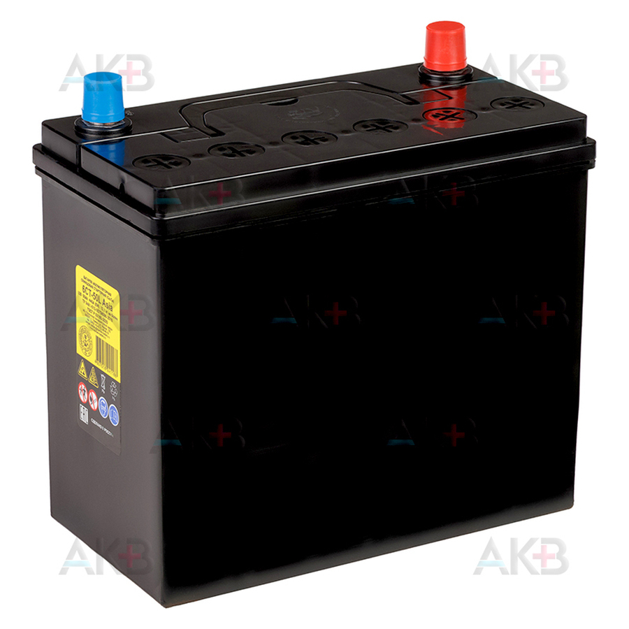 Автомобильный аккумулятор Tyumen Battery Asia 50 Ач прям. пол. 410A (238x129x227)