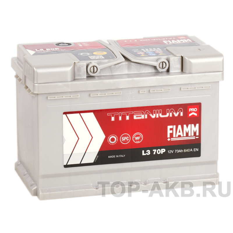 Автомобильный аккумулятор Fiamm Titanium Pro 70R 640A (278x175x190) L3 70P