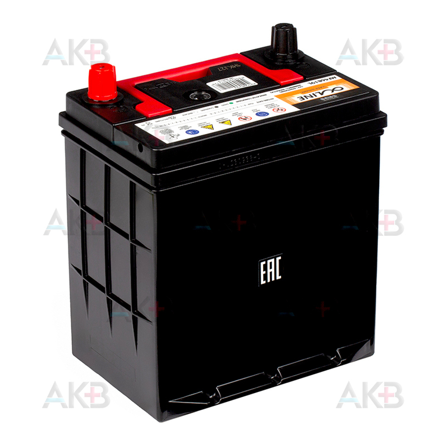 Автомобильный аккумулятор Alphaline SD 46B19L 44R 400A 186x127x220