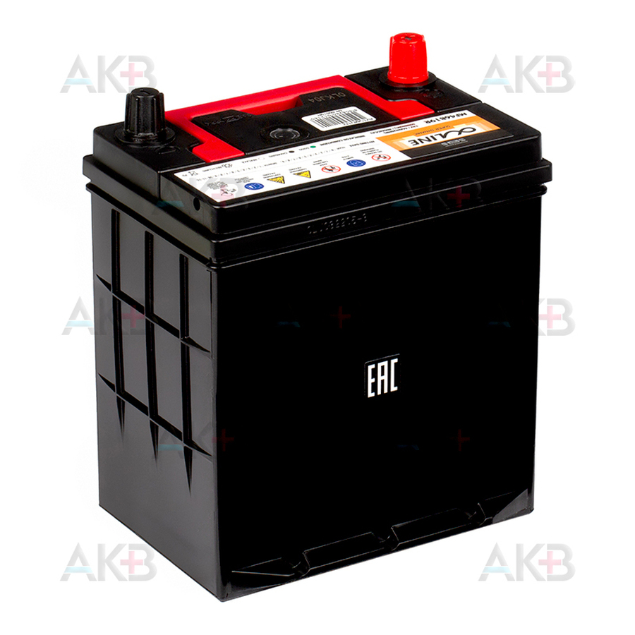 Автомобильный аккумулятор Alphaline SD 46B19R 44L 400A 186x127x220