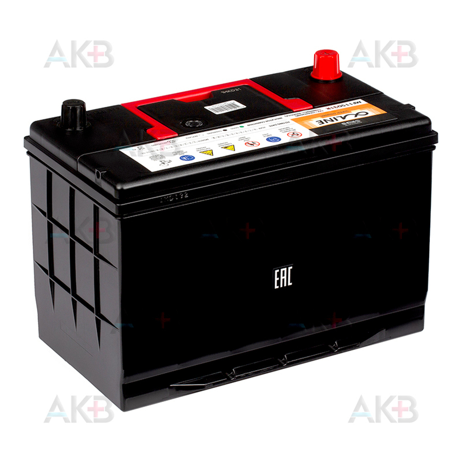 Автомобильный аккумулятор Alphaline SD 115D31R 100L 850A 302x172x220