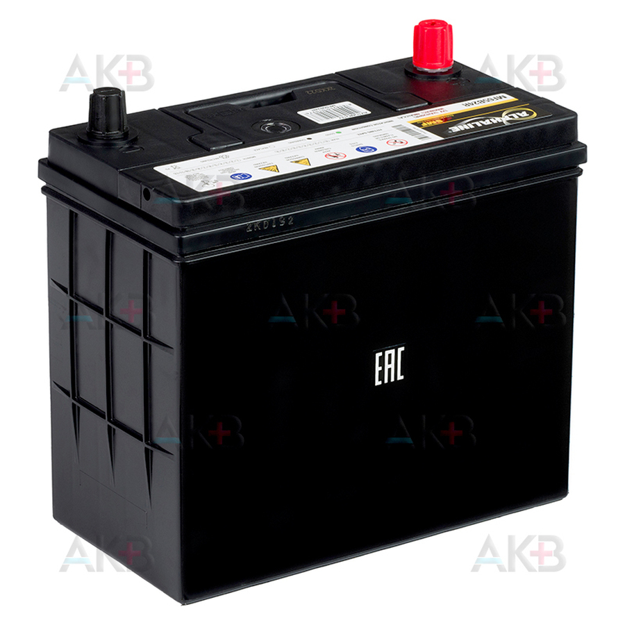 Автомобильный аккумулятор Alphaline SD 65B24R 52L 480A 232x127x220