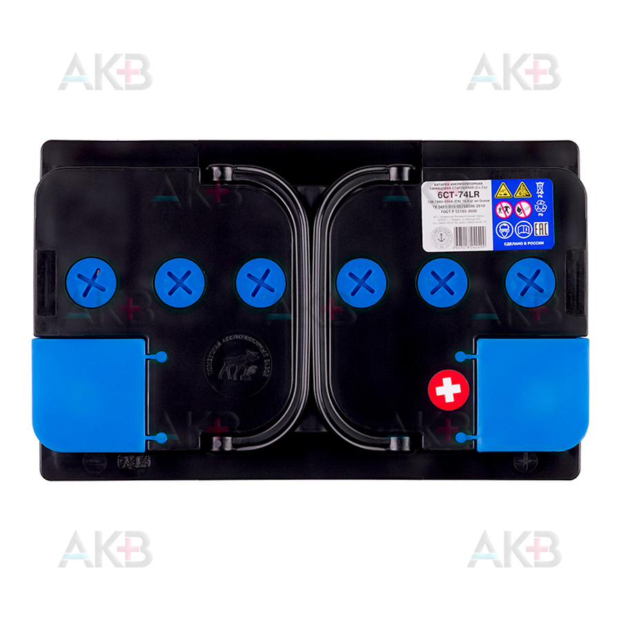 Автомобильный аккумулятор Tyumen Battery Premium 74 Ач обр. пол. низкий 650A (278x175x175)