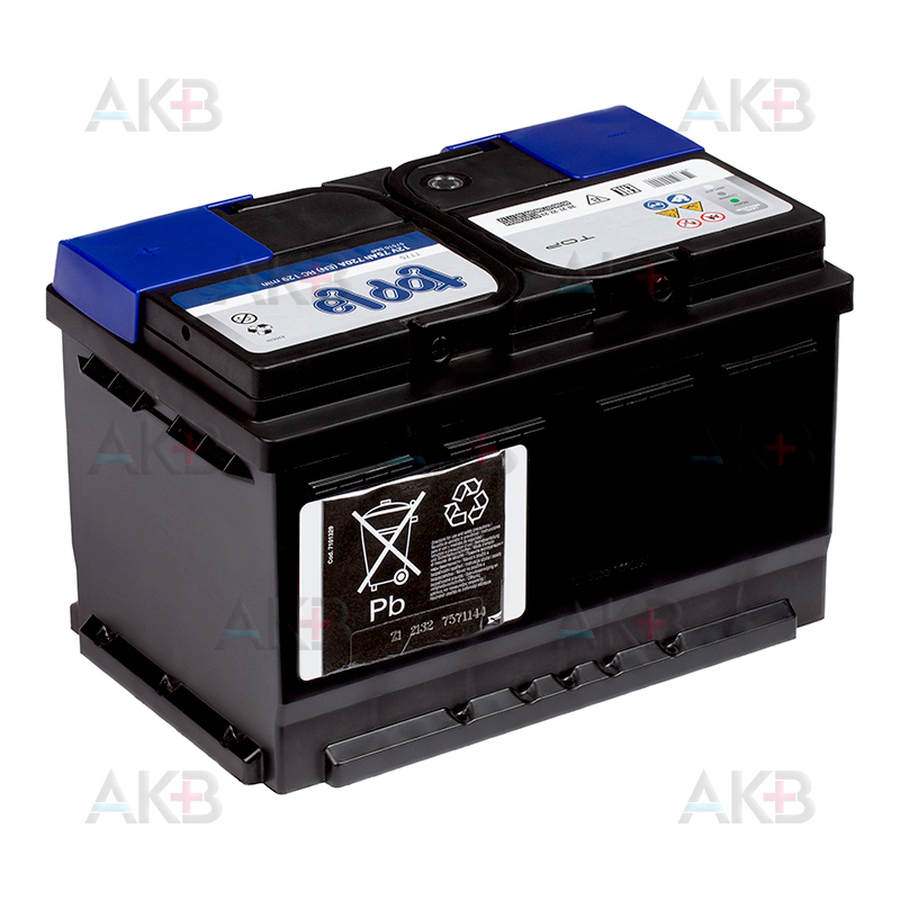 Автомобильный аккумулятор Topla Top 75R низкий (720A 278x175x175) 118072 57510