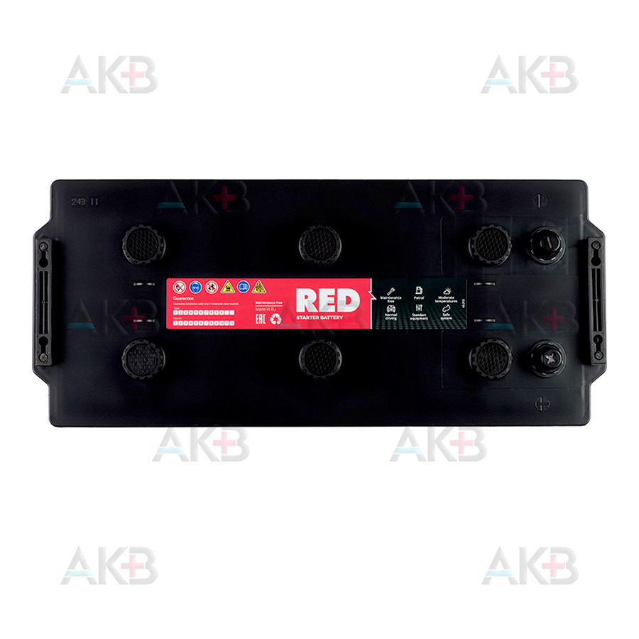 Автомобильный аккумулятор Red 190 euro (1300А 513x223x217)