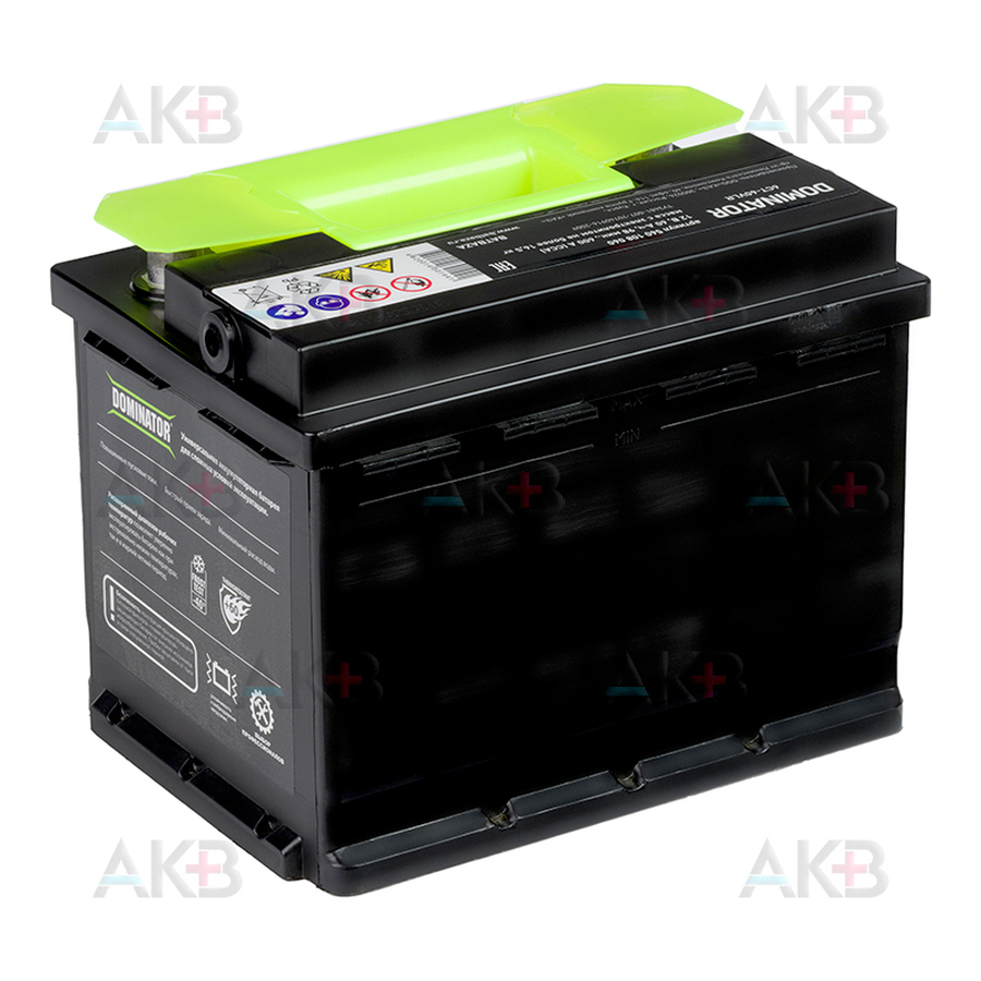 Автомобильный аккумулятор Dominator 60R 600А 242x175x190