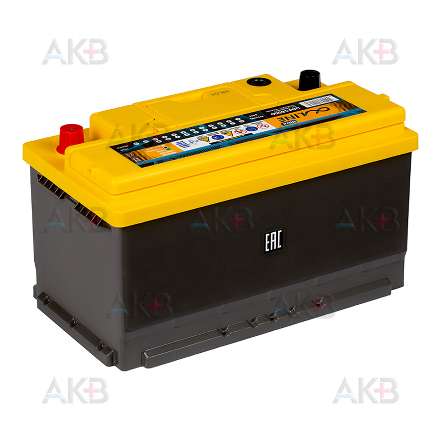 Автомобильный аккумулятор Alphaline Ultra 80SR 80R 800A (315x175x175) 58000