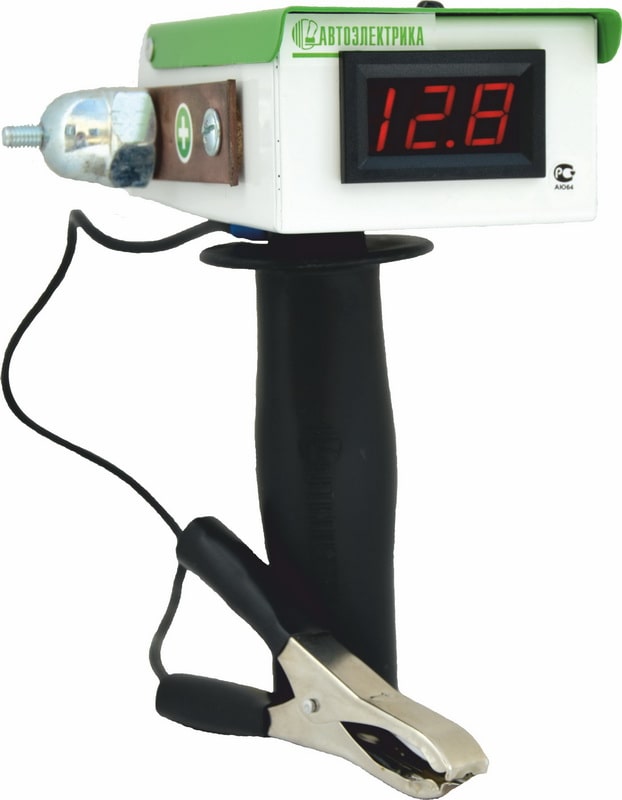 Нагрузочная вилка для тестирования аккумуляторов Автоэлектрика Н-2001 мини