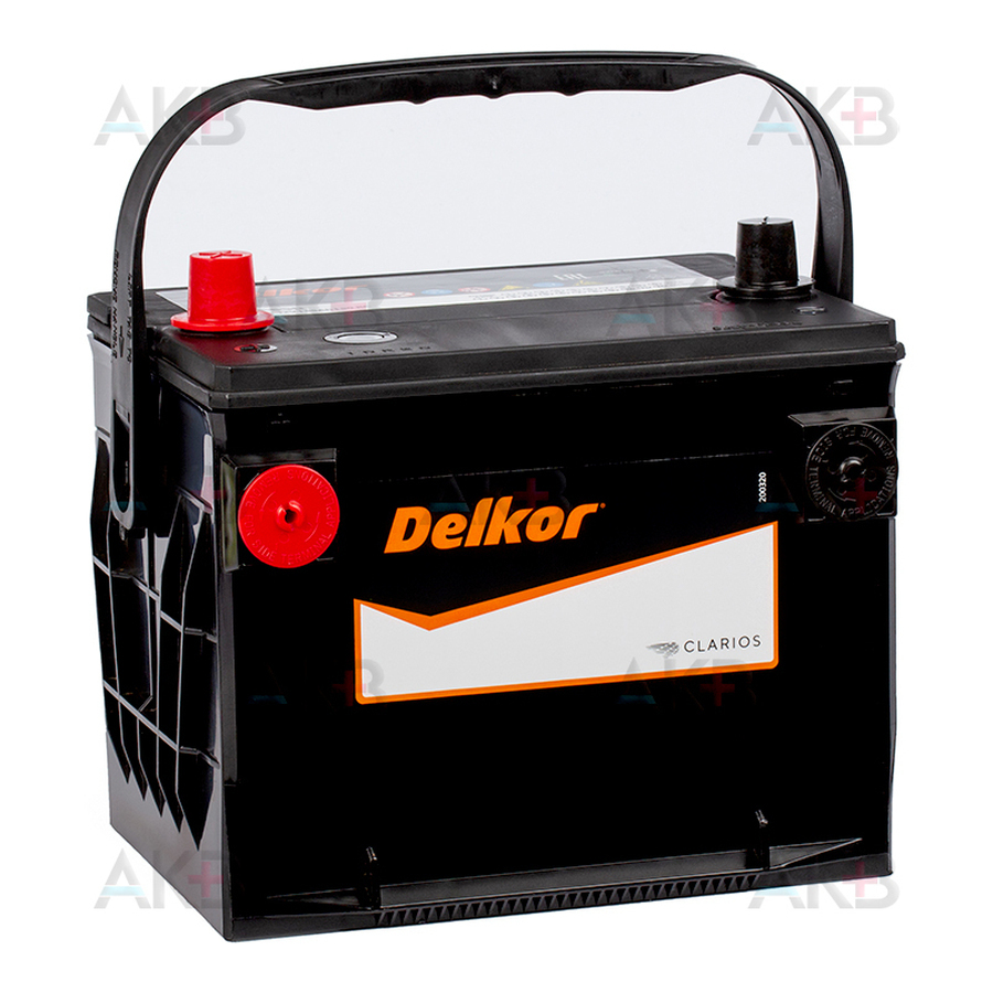 Автомобильный аккумулятор Delkor 75DT650 4 кл. (55L 650A 230x173x200)