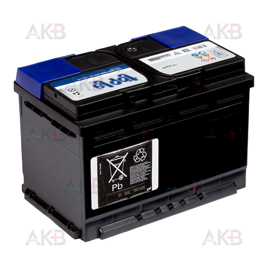 Автомобильный аккумулятор Topla Top 78R (750A 278x175x190) 118678 57549