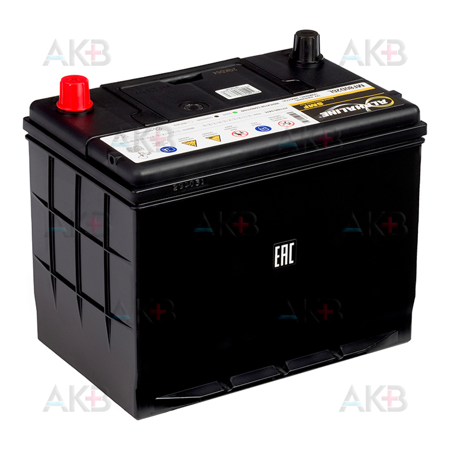 Автомобильный аккумулятор Alphaline Standard 80D26L 70R 600A 262x175x226