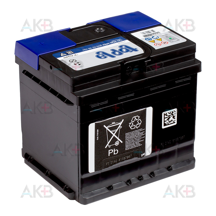 Автомобильный аккумулятор Topla Top 55R (560A 207x175x190) 118655 55510