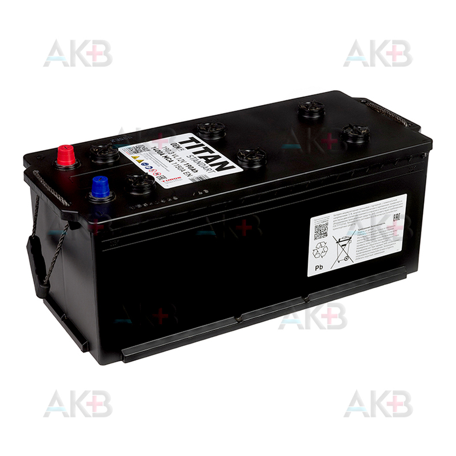 Автомобильный аккумулятор Titan Standart 190 евро 1150А 513x223x223