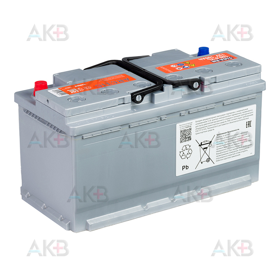 Автомобильный аккумулятор Titan Arctic 100R 940A 353x175x190