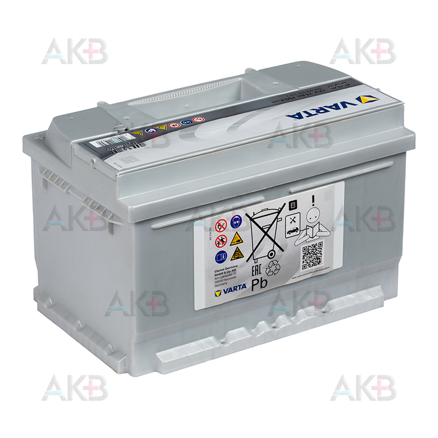 Автомобильный аккумулятор Varta Silver Dynamic E38 74R 750A 278x175x175