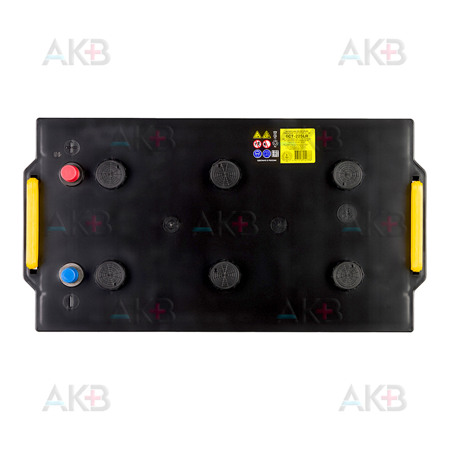 Автомобильный аккумулятор Tyumen Battery Standard 225 Ач обр. пол. 1500A (518x278x242)