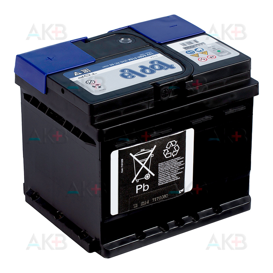 Автомобильный аккумулятор Topla Top 54R (510A 207x175x175) 118654 55401