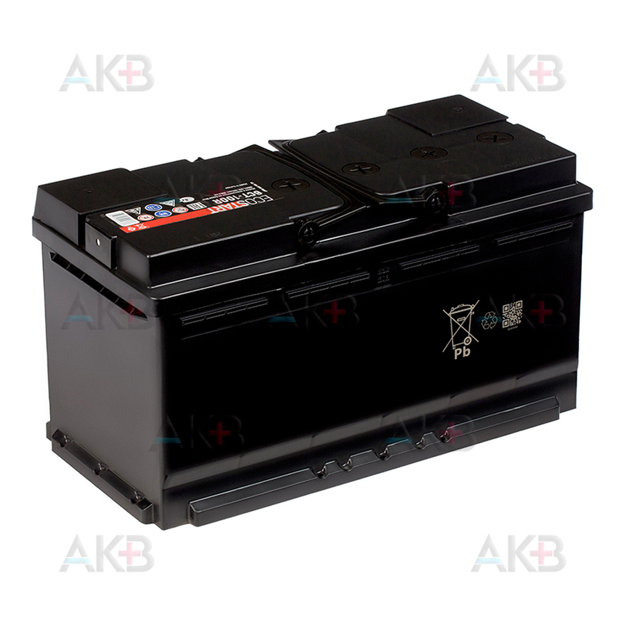 Автомобильный аккумулятор Ecostart 100R (800А 353x175x190)