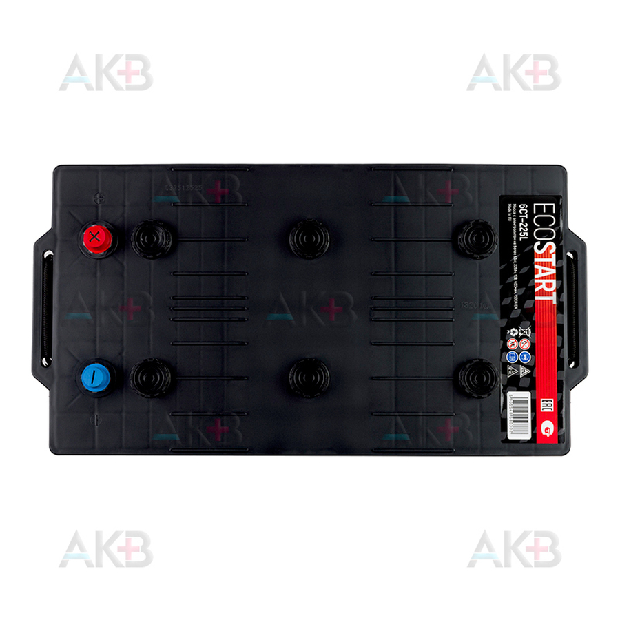 Автомобильный аккумулятор Ecostart 225 euro (1500А 518x273x223)