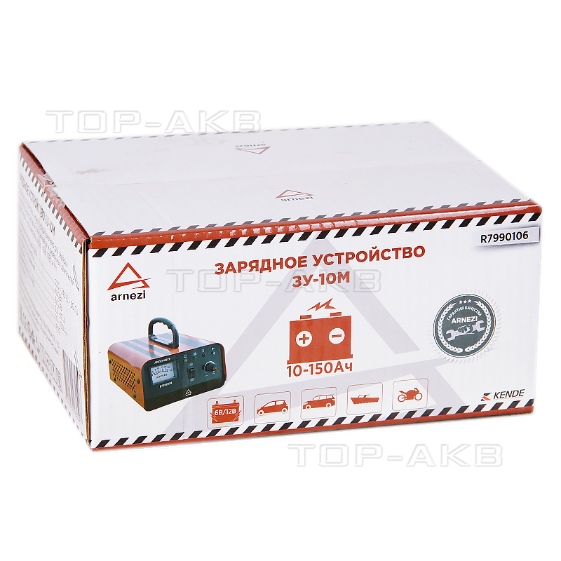 Зарядное устройство ARNEZI ЗУ-10М  6/12В 2,5-10А (регулятор) R7990106