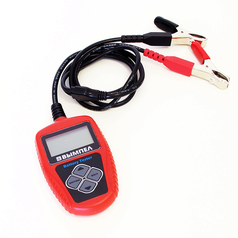 Тестер аккумуляторов Тестер Вымпел BA 101 (10-200 Ач, 9-15В, цифровой)