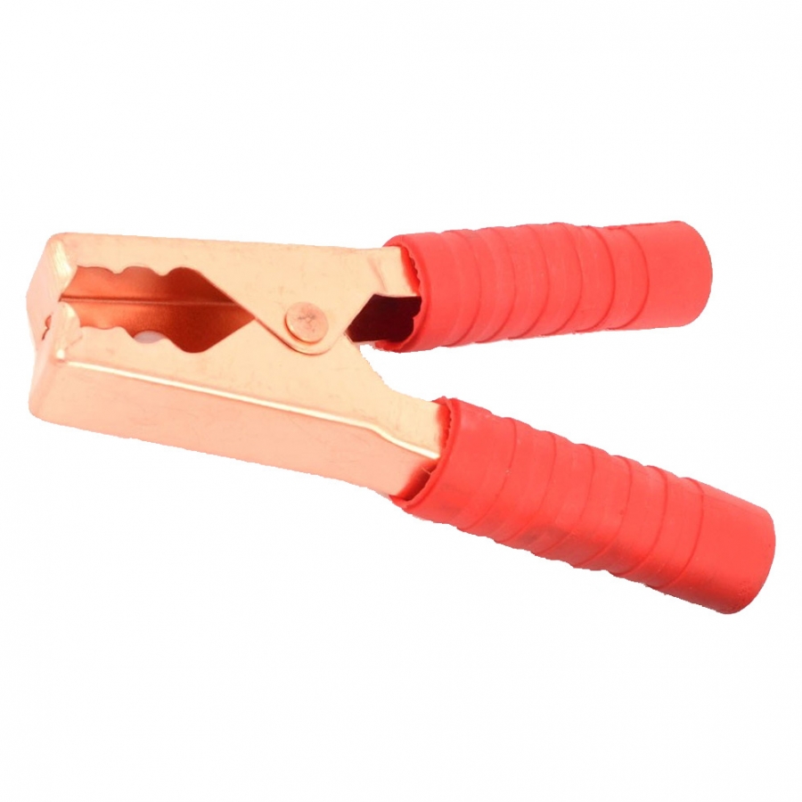 Зажим крокодил Вымпел (красный), 500 А, 140 мм, арт. 5148