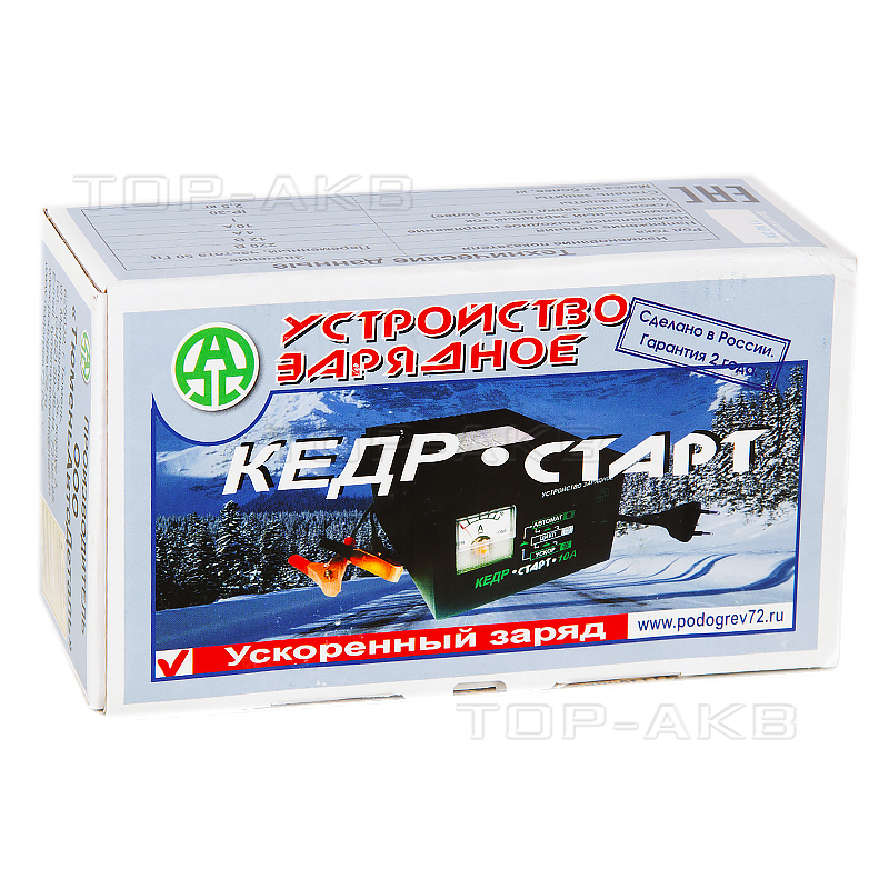 Зарядное устройство Кедр-Старт 10А (трансформаторное)