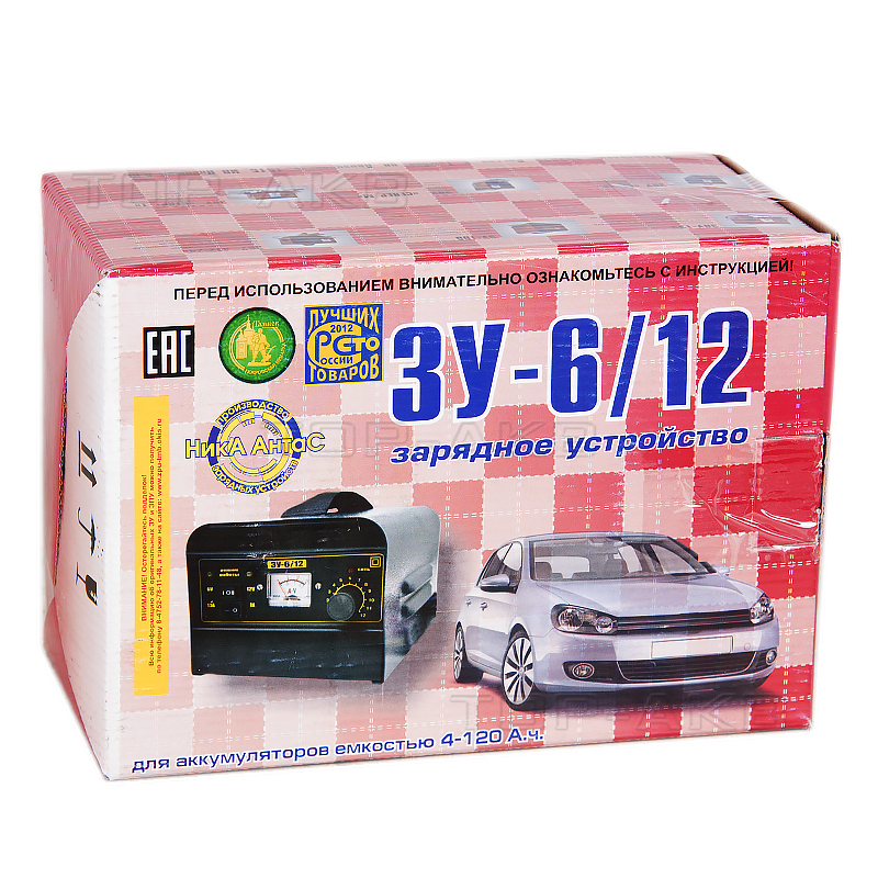 Зарядное устройство Ника АнтаС ЗУ 6/12 (трансформаторное)