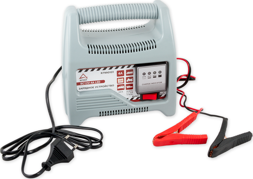 Зарядное устройство ARNEZI 12В 4А 12-60 Ач 220В R7990101