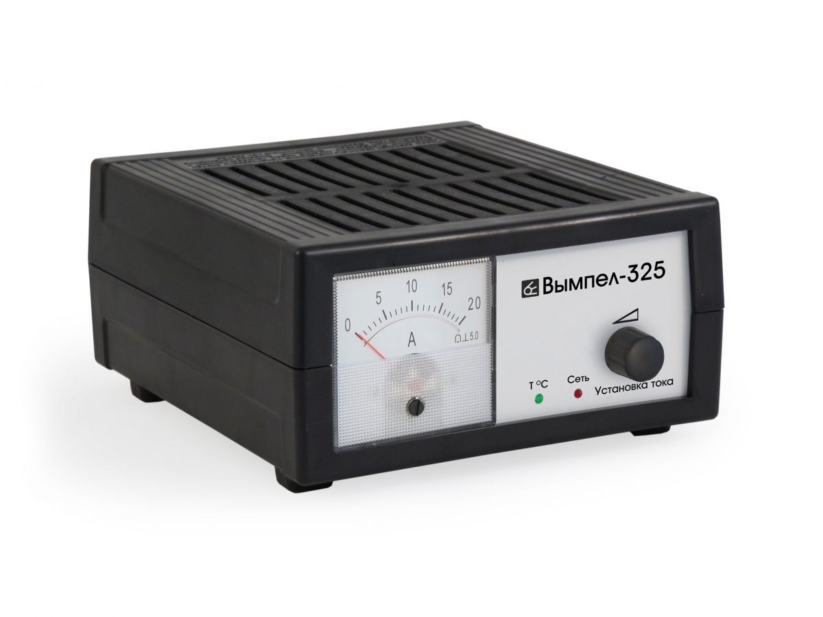 Зарядное устройство Вымпел 325 (автомат, 0-20А, 12В, стрелочный амперм)