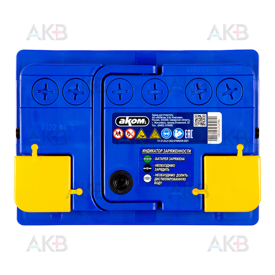 Автомобильный аккумулятор Аком LB 60Е обр.п 60Ач 590A (242x175x175)