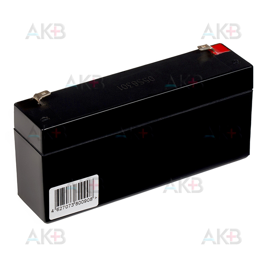 Аккумуляторная батарея Delta DT 6033 (125), 6V 3.3Ah (134x34x60)